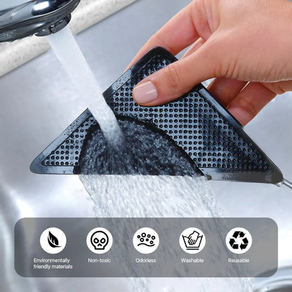 Non Slip Rug Gripper for Hardwood Floor Carpet Area Rugs Tile Rug Pad Carpet Tape Grippers 8 Pcs